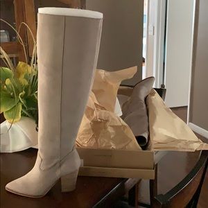 Lucky Brand Azoola boots in gray